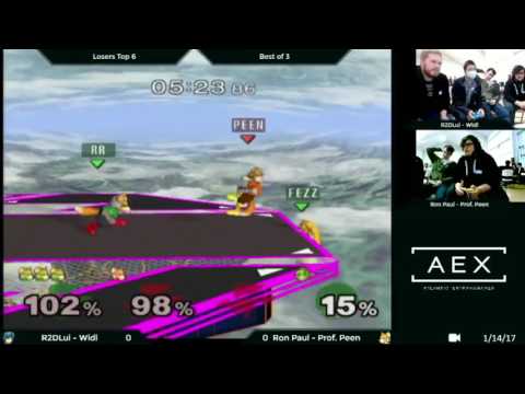 AEX 12: R2DLiu & Widl vs. Ron Paul & Professor Peen | Losers top 6