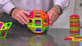 Magformers 28 pc. Glow in the Dark Magnetic Building Set on QVC