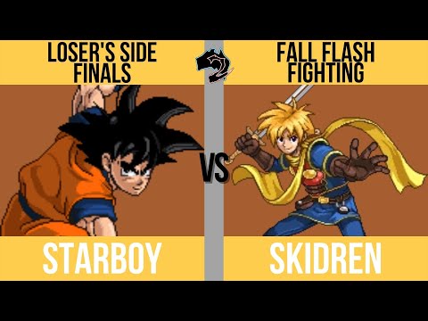 Fall Flash Fighting Loser's Finals: Starboy (Goku, Naruto) vs. Skidren (Isaac) - SSF2 Tournament