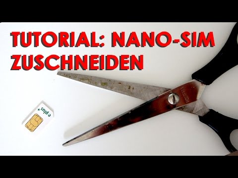 Nano SIM zuschneiden