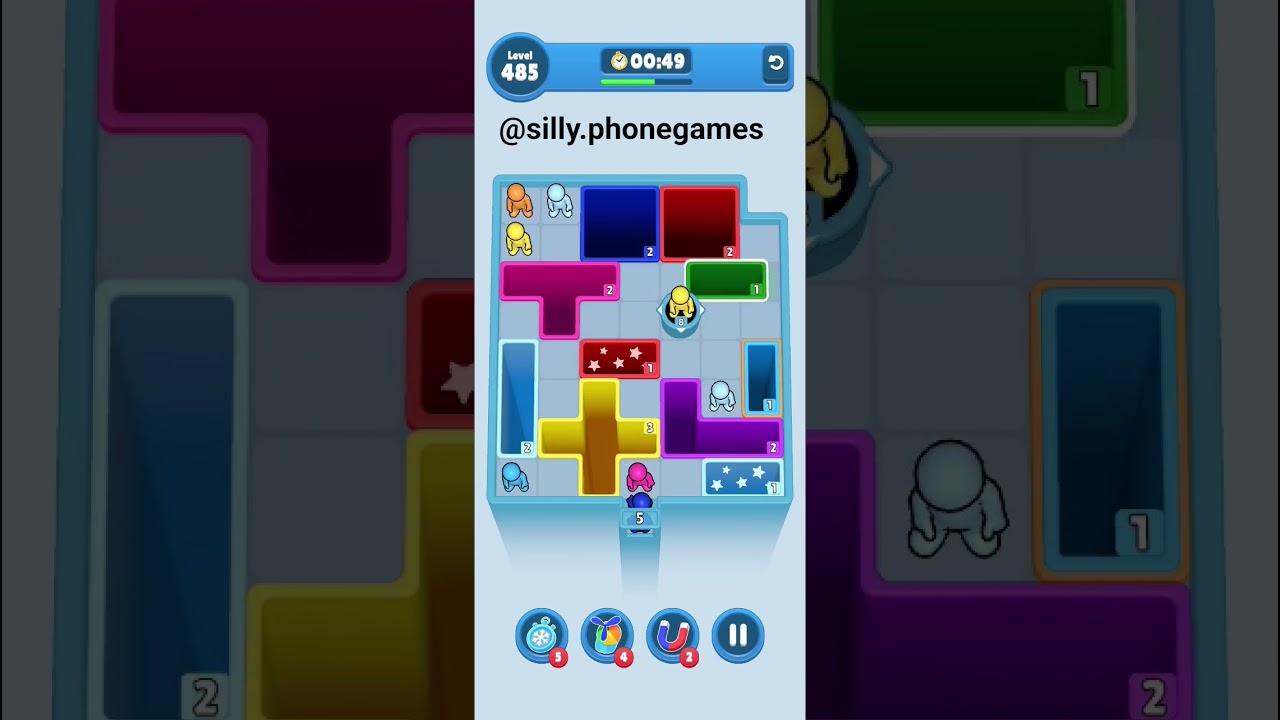 Drop Away Level 485 Walkthrough Solution