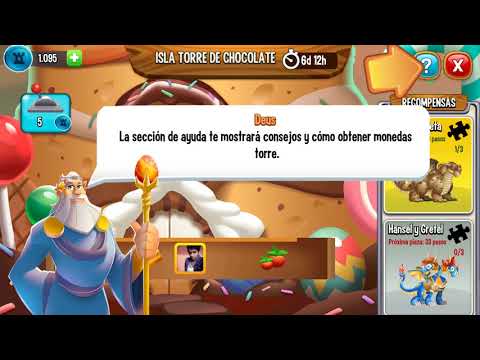 Dragon City l Isla Torre de Chocolate l Dragones del evento