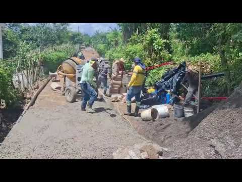 VIDEO #3 MEJORAMIENTO CALLE RURAL SECTOR LOS VASQUEZ ALDEA EL GUACHIPILIN COMAPA JUTIAPA