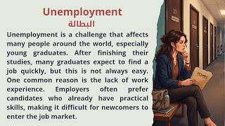 تعلم اللغة الانجليزية من القصص مستوى B1-B2 | البطالة Unemployment