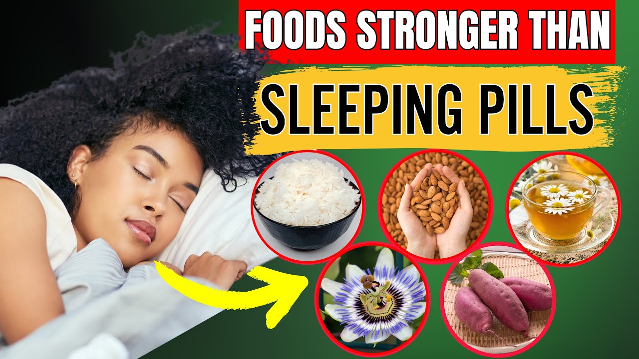 These FOODS Are Stronger Than SLEEPING PILLS. Eat This Before Bed for a Deep Sleep (PROVEN RESEARCH)