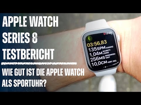 Ist die Apple Watch Series 8 eine gute Sportuhr? Sport & Fitness Testbericht!