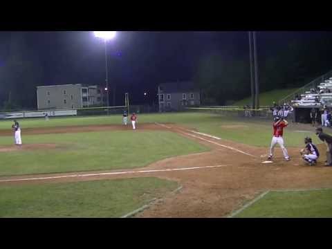 Alex DiSanto gets the final out in Titans double header sweep.