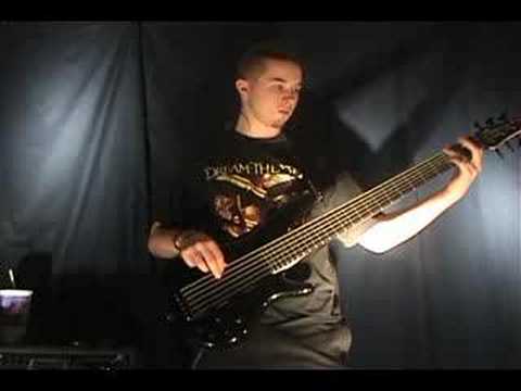 Necrophagist- Only ash remains on bass guitar
