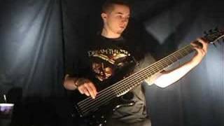 Necrophagist- Only ash remains on bass guitar