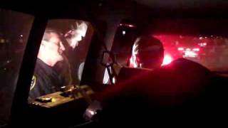 Cop pulls ER over as they leave Isla Vista Saturday Night.