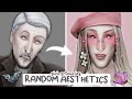 Styling Townies in RANDOM AESTHETICS | Sims 4 Create a Sim Challenge