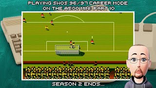 Playing Sensible World Of Soccer 96/97 Career Mode On The A500 Mini - Part 10: Season 2 Ends...