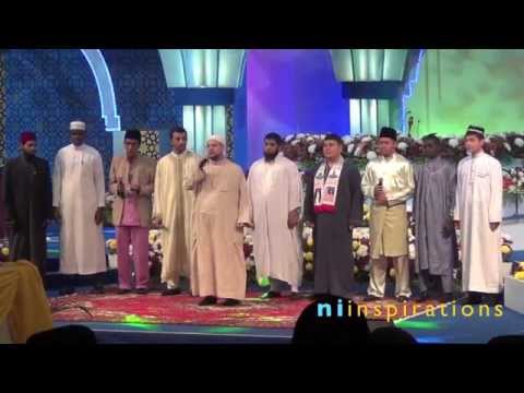 Nasyid 'Ala Baladi oleh para qari di Majlis Tilawah AlQuran Antarabangsa 2013