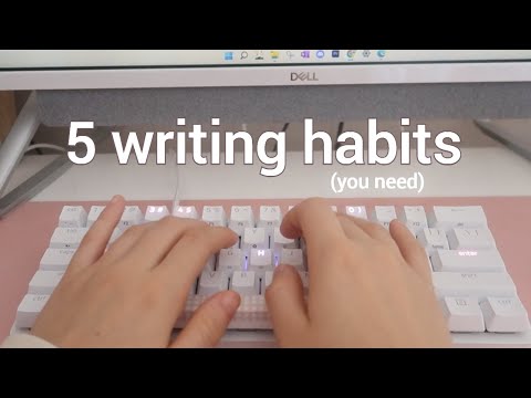 5 WAYS TO *INSTANTLY* IMPROVE YOUR WRITING ✔📓 how to write your book better (writer habits)
