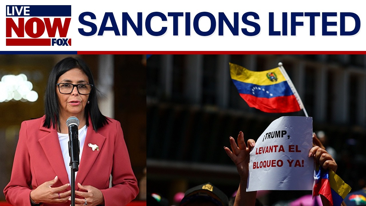 U.S. lifts sanctions on Venezuela's Delcy Rodriguez