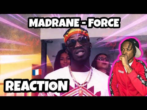 AMERICAN REACTS TO FRENCH RAP! Madrane - Force (Clip officiel)