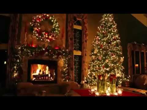 🎄 2 Hours of The Best Classic Christmas Songs 🎄 🎁 With FirePlace and Beautiful Background 🎁