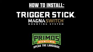Video: Primos Trigger Stick Gun Mounted Bipod Short 30cm-42cm