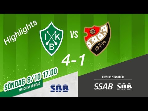 Highlights IK Brage - Enskede IK 8 oktober 2017 Full HD