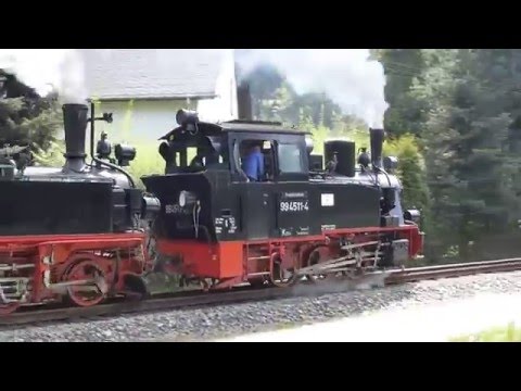 Pfingstdampf 2015 auf der Preßnitztalbahn