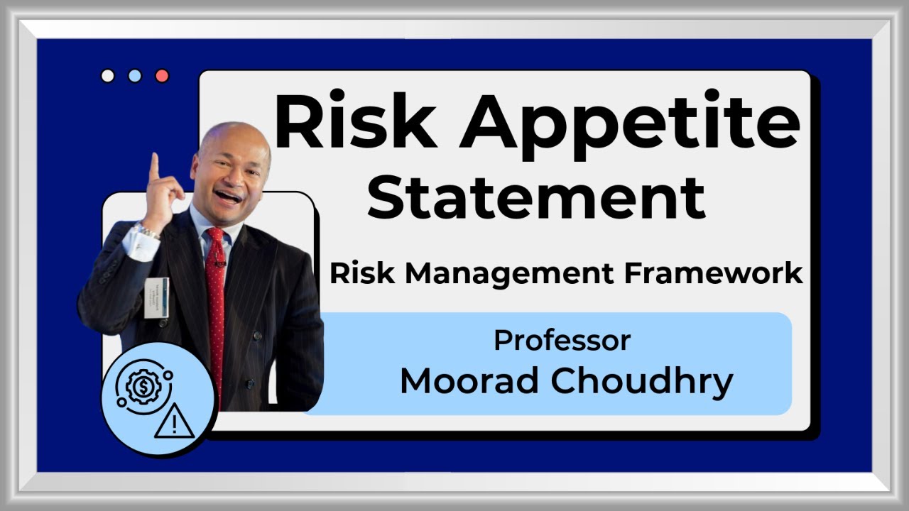 Risk Appetite Statement| Risk Management Framework | RMF Part 3