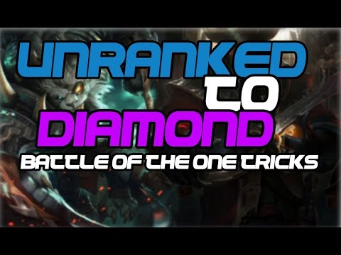IJustRengar |BATTLE OF THE ONE TRICKS| UNRANKED TO DIAMOND| Episode 10