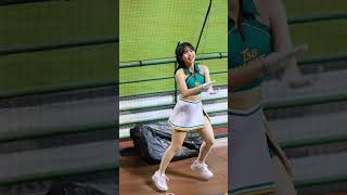 【台湾チア】Wingstars 練習生毛毛 嗆司曲#敢衝敢拼 #wingstars #台鋼雄鷹 #台湾チア