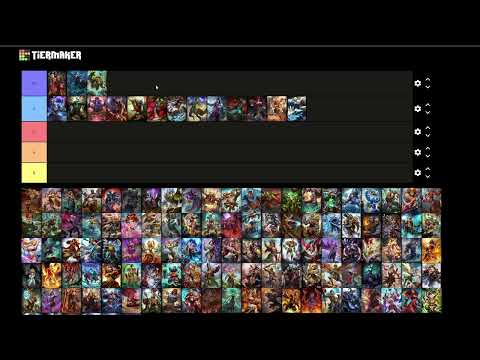 (UPDATED) SMITE Season 10 Joust Tierlist