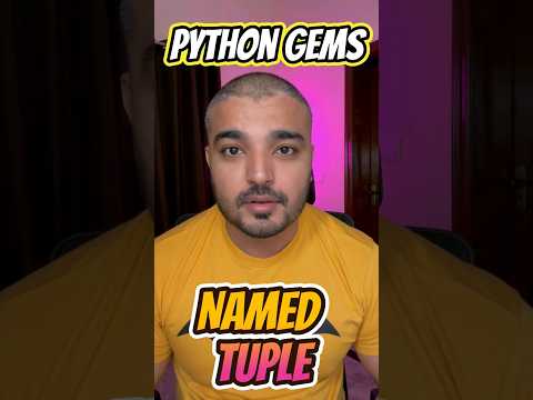 Using NamedTuple In #python as a class shorthand | #pythonprogramming #pythontutorial