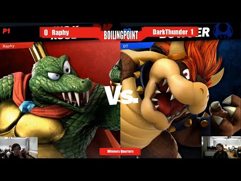 BOILINGPOINT BRAWL | Raphy (Incineroar, K. Rool) VS HIVE - DarkThunder (Bowser) SSBU Winners