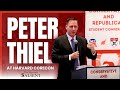 Peter Thiel - Keynote Address | The Conservative and Republican Student Conference