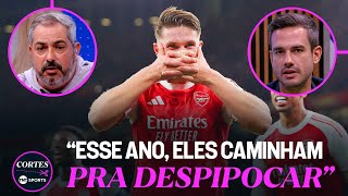 ARSENAL GOLEIA COM BRASILEIROS BRILHANDO! CHEGOU A HORA DO TIME NA CHAMPIONS? DISCUTIMOS!