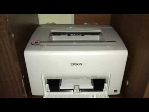 Working of epson color printer