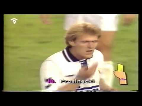 Robert Prosinecki [Real Madrid] vs Ajax - (01.09.1992) - Trofeo Santiago Bernabeu - 2nd half
