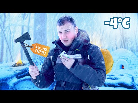 24 sata u LEDENOJ ŠUMI sa TEMU opremom