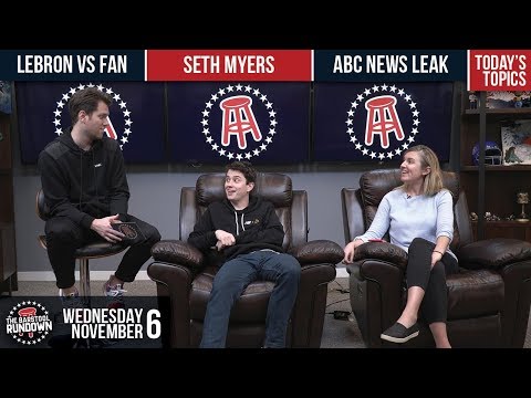 Lebron James Goes Off On A Fan - November 6, 2019 - Barstool Rundown