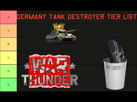 Ranking Germany’s Tank Destroyers Based on My Experience