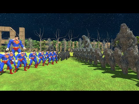 Godzilla 2021 Godzilla 2014 vs Batman  Superman – The Ultimate Battle | ARBS