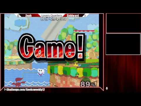 Geeksboro Melee Weekly 13 - Zeph vs Siddward