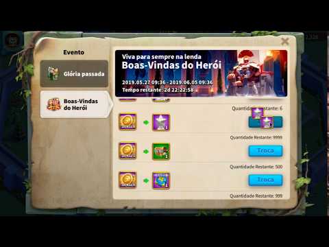 EVENTO: FORTALEZA DO CRUZADO, ESTÁGIO 3 + ABRINDO BAÚS - RISE OF KINGDOMS.