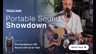 Video thumbnail for Portable Recording Guide: Getting Crystal Clear Guitar and Vocal Sounds by TASCAM Official