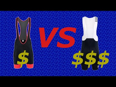 Most expensive vs. cheapest - cycling bib shorts