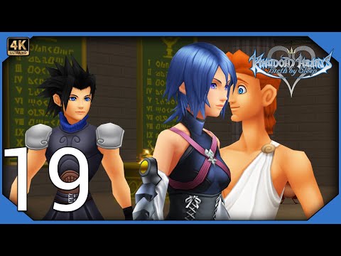 Kingdom Hearts - Aqua Meets Zack (Olympus Coliseum) in 4K - BbS part 19