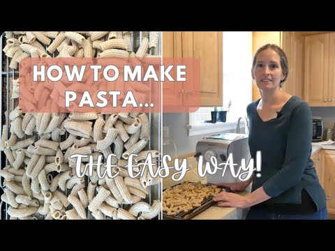 How to Make the BEST Homemade Pasta with FMF / Fresh Milled Flour | Your Family Will Thank You