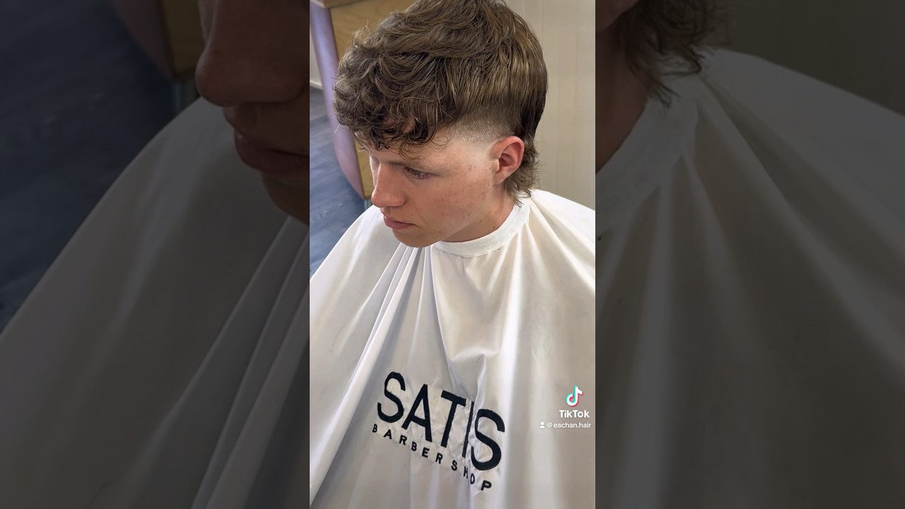 How to cut a mullet #barber #barbertutorial #menshairut