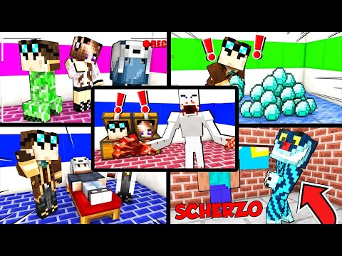 TUTTI gli SCHERZI fatti ai miei amici GIORGIO e ALEX su Minecraft VANILLA!!