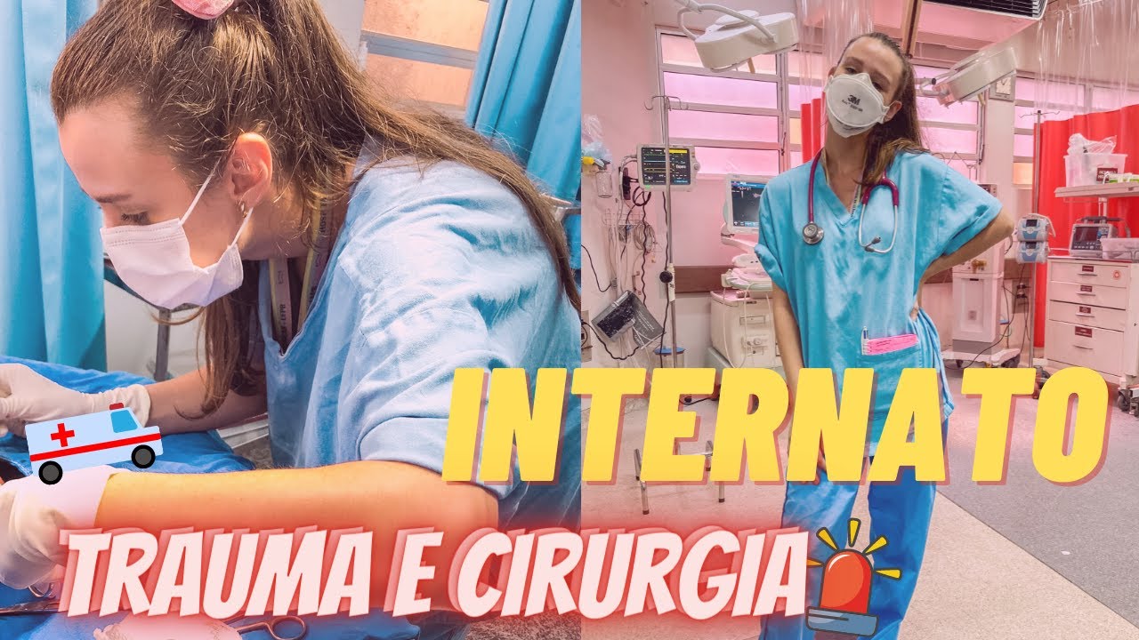 Primeira semana do internato: Trauma, cirurgia e emergência | Rotina estudante de medicina| MEDVLOG