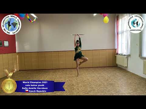solo baton youth - World Champion 2021 - Sofie Amélie Vavrdová
