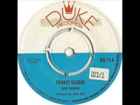 DAVE BARKER - Funkey Reggae