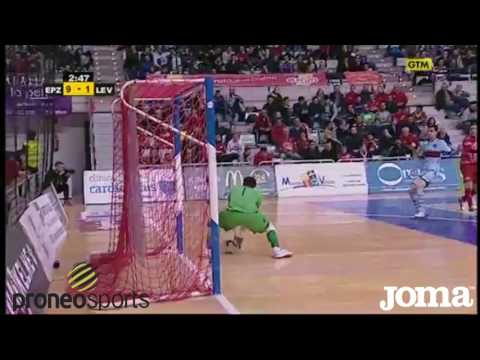 Gol de Fernando a Levante (Copa del Rey - Semifinales)